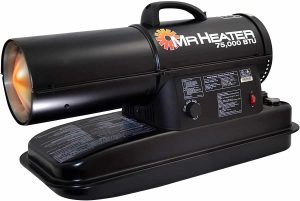 This is Heater MH75KTR Black Kerosene Heater
